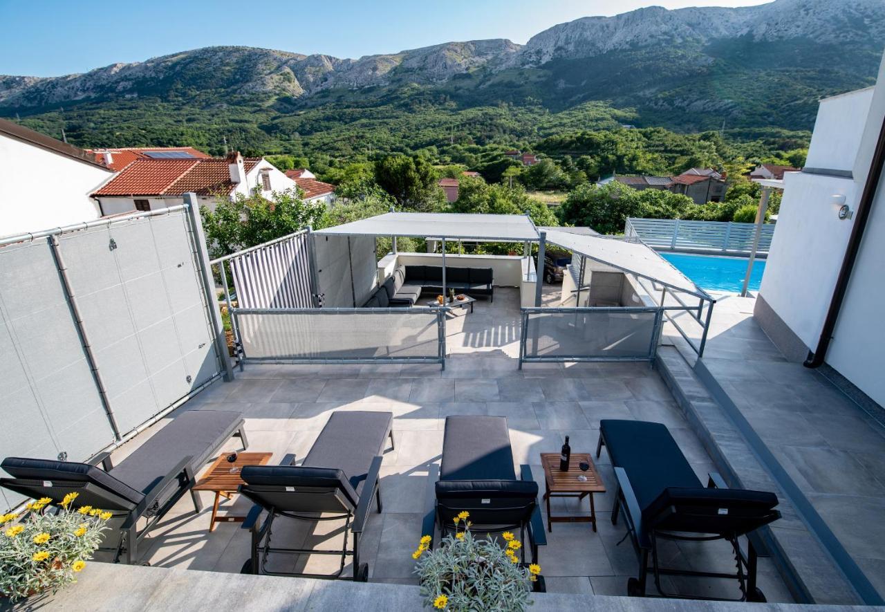Villa Carmen Draga Bašćanska Exterior foto